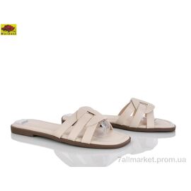Фотография Шлепки женские облегченные Лето D505-10 (8 пар р.36-41) "Mei De Li" недорого оптом от прямого поставщика