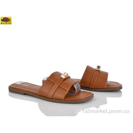 Фотография Шлепки женские облегченные Лето D505-15 (8 пар р.36-41) "Mei De Li" недорого оптом от прямого поставщика