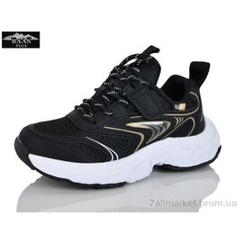 Фотография Кроссовки детские модные Весна/осень K6620-1 (8 пар р.32-37) "Baas" недорого оптом от прямого поставщика