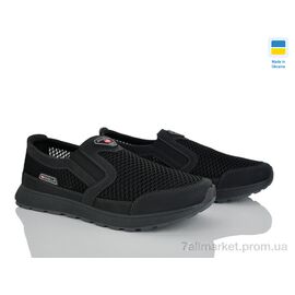 Кросівки чоловічі модні Літо SP6-3113 чорний (8 пар р.40-45) "Paolla" недорого оптом від прямого постачальника