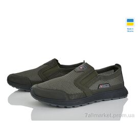 Кросівки чоловічі модні Літо SP6-3713 зелений (8 пар р.40-45) "Paolla" недорого оптом від прямого постачальника