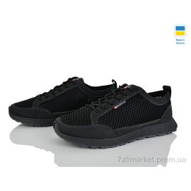 Кросівки чоловічі модні Літо SP5-3113 чорний (8 пар р.40-45) "Paolla" недорого оптом від прямого постачальника