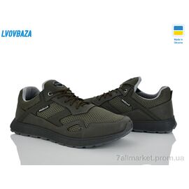 Кросівки чоловічі модні Весна/осінь Paolla Sport 2-3713 хакі сітка (8 пар р.40-45) "Lvovbaza" недорого оптом від прямого постачальника