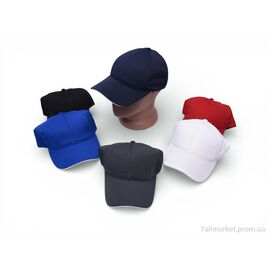 Кепка унісекс Літо BSH24716 лакоста на регуляторі mix (5 шт. р.сітка55-57) "Cheryagroup" недорого оптом від прямого постачальника