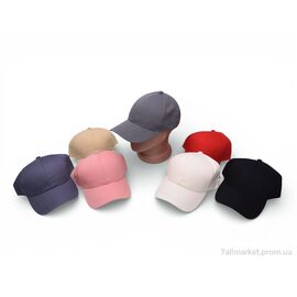 Кепка унісекс Літо BD125711 шестипалка на регуляторі mix (5 шт. р.сітка57-59) "Cheryagroup" недорого оптом від прямого постачальника