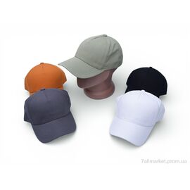 Кепка унісекс Літо BD122515  коттон на регуляторі mix (5 шт. р.сітка56-58) "Cheryagroup" недорого оптом від прямого постачальника