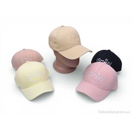 Кепка унісекс Літо BD124627 коттон на регуляторі mix (5 шт. р.сітка56-58) "Cheryagroup" недорого оптом від прямого постачальника