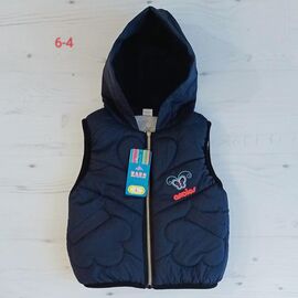 Жилетка дитяча на дівчинку 6-4 navy р.4-6 "MALIBU" недорого оптом від прямого постачальника