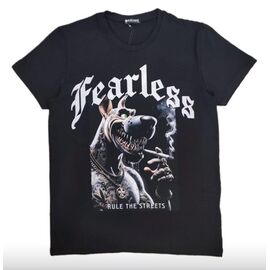 Футболка підліткова 5474 black р.14-18 "MALIBU" недорого оптом від прямого постачальника