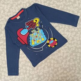 Светер Дитячий на хлопчика 4390 navy р.3-6 "MALIBU" недорого оптом від прямого постачальника