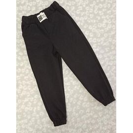 Штани дитячі спортивні на дівчинку 1428 black р.3-7 "MALIBU" недорого оптом від прямого постачальника