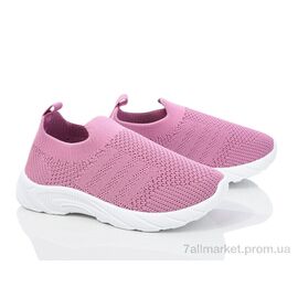 Кросівки дитячі модні Літо M17-2 pink (12 пар р.25-30) "Blue Rama" недорого оптом від прямого постачальника