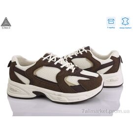 Кросівки жіночі модні  N80-16 шкіра піна (8 пар р.36-41) "STILLI Group" недорого оптом від прямого постачальника