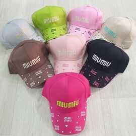 Фотография Кепка детская летняя на девочку CN2487 mix р.54 "SELFI" недорого оптом от прямого поставщика