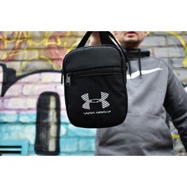 Сумка чоловіча CB405 black р.18*14*4 "Candy bags" недорого оптом від прямого постачальника