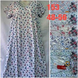 Нічня жіноча 153 mix р.48-56 "WHITE" недорого оптом від прямого постачальника