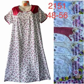 Нічня жіноча 2151 mix р.48-56 "WHITE" недорого оптом від прямого постачальника