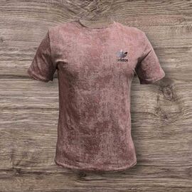 Фотография Футболка мужская SV1768 brown р.56-64 "WHITE" недорого оптом от прямого поставщика