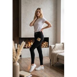 Фотография Лосины женские 13-2 black р.S-2XL "VICTORY" недорого оптом от прямого поставщика