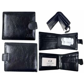 Фотография Кошелёк мужской 35-208 black р.11.5*10*2.5 "Trendshop" недорого оптом от прямого поставщика