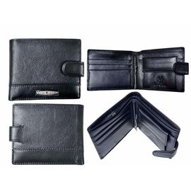 Фотография Кошелёк мужской 38-K213-09 black р.11.5*10*2.5 "Trendshop" недорого оптом от прямого поставщика