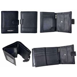 Фотография Кошелёк мужской 44-K8939-09 black р.12*9*2.5 "Trendshop" недорого оптом от прямого поставщика