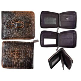 Фотография Кошелёк мужской 47-190-1 brown р.12*9*2.5 "Trendshop" недорого оптом от прямого поставщика