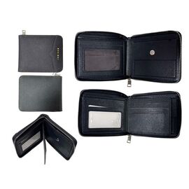 Фотография Кошелёк мужской 49-9543-1 black р.12*9*2.5 "Trendshop" недорого оптом от прямого поставщика