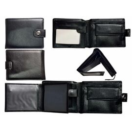 Фотография Кошелёк мужской 53-A538 black р.13*10*1.5 "Trendshop" недорого оптом от прямого поставщика