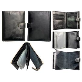 Фотография Кошелёк мужской 58-L12-630A black р.14.5*10*3 "Trendshop" недорого оптом от прямого поставщика