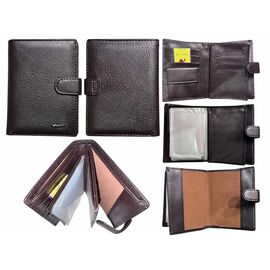 Фотография Кошелёк мужской 66-N302B-5 brown р.14.5*10*3 "Trendshop" недорого оптом от прямого поставщика