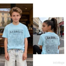 футболка дитяча унісекс 26208 l.blue р.150-180 "Fili kids" недорого оптом від прямого постачальника