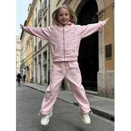 Костюм дитячий спортивний на дівчинку 5743 pink р.120-170 "Fili kids" недорого оптом від прямого постачальника