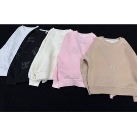 Светер Дитячий на дівчинку 5832 black р.120-170 "Fili kids" недорого оптом від прямого постачальника