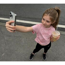 футболка дитяча на дівчинку 5852 pink р.120-160 "Fili kids" недорого оптом від прямого постачальника