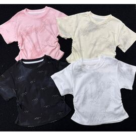 футболка дитяча на дівчинку 5852 white р.120-160 "Fili kids" недорого оптом від прямого постачальника