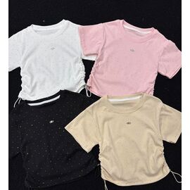 футболка дитяча на дівчинку 5855 white р.120-160 "Fili kids" недорого оптом від прямого постачальника