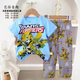 Піжама дитяча легка на хлопчика FK1598 l.blue р.120-140 "Fili kids" недорого оптом від прямого постачальника