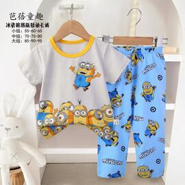 Піжама дитяча легка на хлопчика FK1600 grey р.90-110 "Fili kids" недорого оптом від прямого постачальника