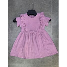 Сукня дитяча легка на дівчинку FK1618 pink р.116-128 "Fili kids" недорого оптом від прямого постачальника