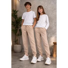 Фотография Штаны детские спортивные унисекс FK1656 beige р.9-12 "Fili kids" недорого оптом от прямого поставщика