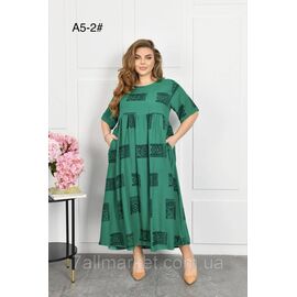 Фотография Платье женское домашнее р-ры 2XL-4XL (3кл) "FLOWER" купить недорого от прямого поставщика