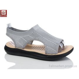 Босоніжки жіночі літні Літо F07-4 (8 пар р.37-42) "WSMR" недорого оптом від прямого постачальника