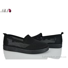 Сліпони жіночі тканинні Літо 5864-1 (8 пар р.36-41) "Aba" недорого оптом від прямого постачальника