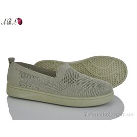 Сліпони жіночі тканинні Літо 5864-1-3 (8 пар р.36-41) "Aba" недорого оптом від прямого постачальника