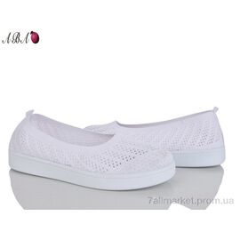 Балетки жіночі зручні Літо B5862-1-1 (8 пар р.40-43) "Aba" недорого оптом від прямого постачальника
