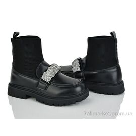 Черевики дитячі зручні Весна/осінь C30589-0 (12 пар р.32-37) "Xifa kids" недорого оптом від прямого постачальника