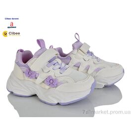 Фотография Кроссовки детские модные Весна/осень AN605 purple (6 пар р.27-32) "Clibee-Doremi" недорого оптом от прямого поставщика