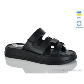 Шльопанці жіночі полегшені Літо 9 чорний к. (6 пар р.36-40) "Sali" недорого оптом від прямого постачальника