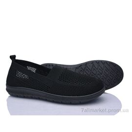 Фотография Слипоны женские тканевые Лето 6502-1 (8 пар р.37-41) "YUEMINGZHU" недорого оптом от прямого поставщика